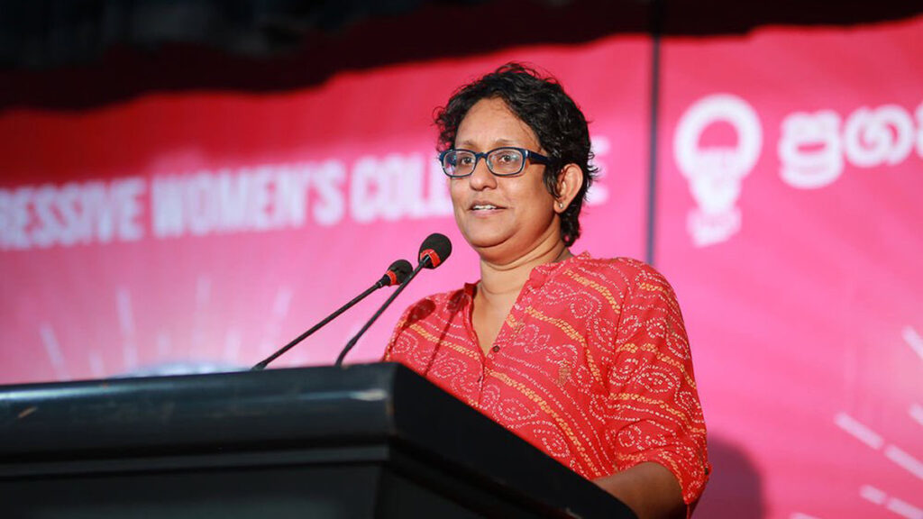 Harini Amarasuriya, an alumna of Hindu College, Sri Lanka PM